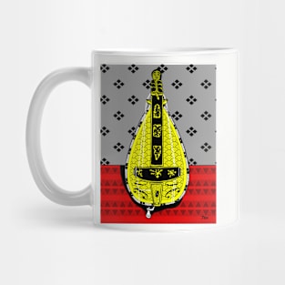 Hurdy-Gurdy with patterns Mug